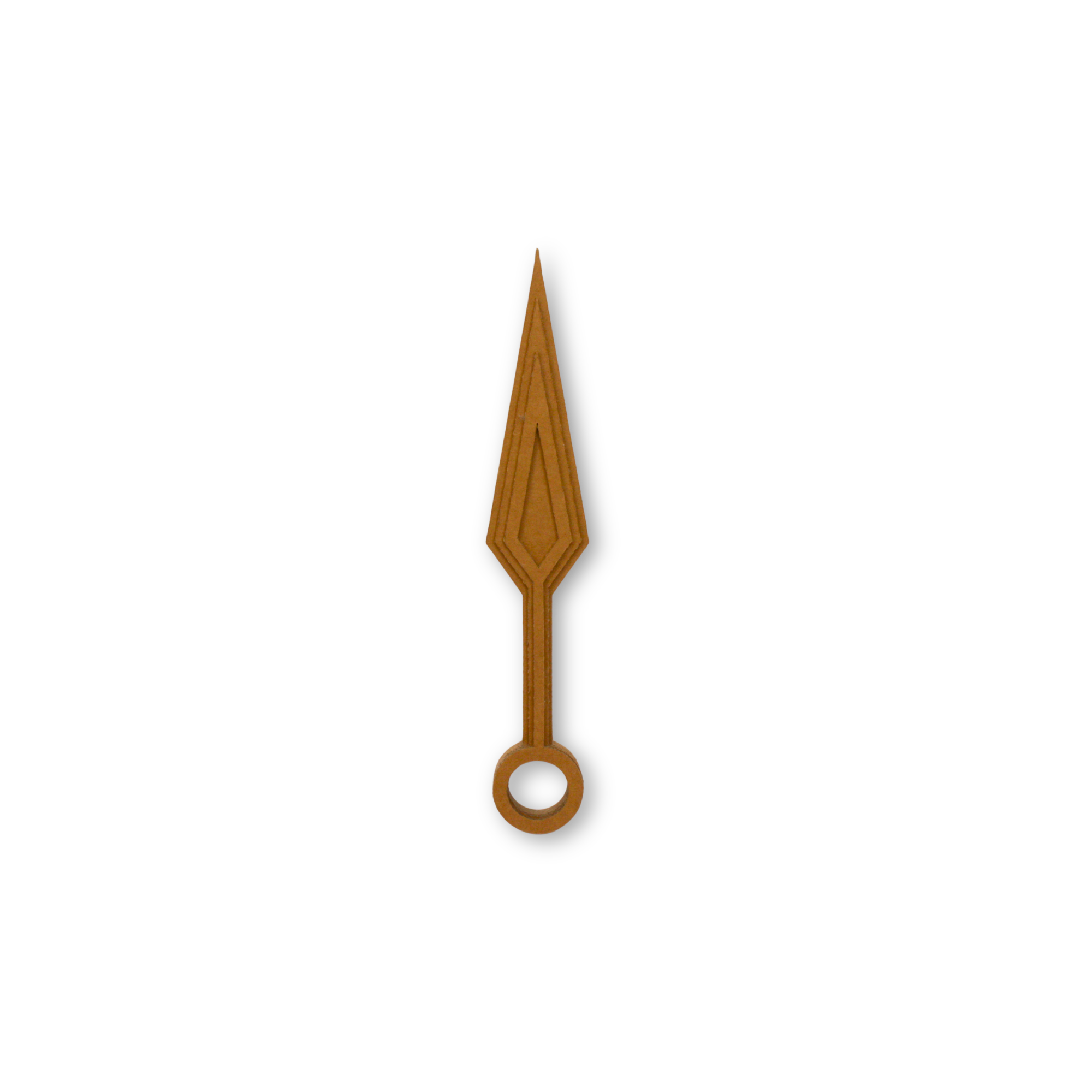 Kunai de ninja en carton pour enfant